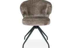 Online Eetkamerstoel 212552 Stone Chenille Milly Eetkamerstoelen