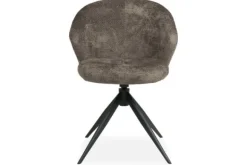 Online Eetkamerstoel - taupe Brynn Eetkamerstoelen