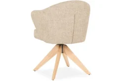 Online Eetkamerstoel 96345 taupe Connor Eetkamerstoelen