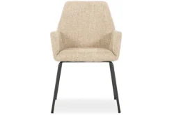 Eetkamerstoelen-Eleonora Meubelen Eetkamerstoel 96337 taupe Indy