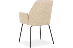Eetkamerstoelen-Eleonora Meubelen Eetkamerstoel 96337 taupe Indy