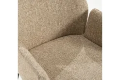 Eetkamerstoelen-Eleonora Meubelen Eetkamerstoel 96337 taupe Indy