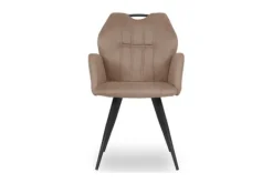 Eetkamerstoelen-Olijk Eetkamerstoel - taupe Ozark