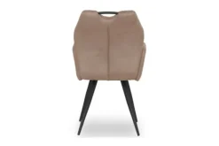 Eetkamerstoelen-Olijk Eetkamerstoel - taupe Ozark