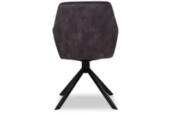 Discount Eetkamerstoel - Velvet Graphite Salma Eetkamerstoelen