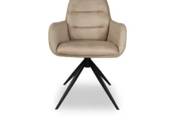 Eetkamerstoelen-Olijk Eetkamerstoel - Zorro Sand Jeske