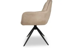 Eetkamerstoelen-Olijk Eetkamerstoel - Zorro Sand Jeske