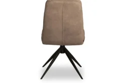 Eetkamerstoelen-Olijk Eetkamerstoel - Zorro Taupe Sylke