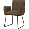 Eetkamerstoelen-Tower Living Eetkamerstoel AI 0132 Dark Brown  Dante