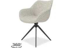 Eetkamerstoelen-Emix Eetkamerstoel Alita