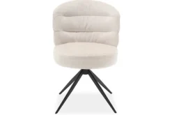 Eetkamerstoelen-Tower Living Eetkamerstoel Almond White Carro