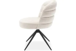 Eetkamerstoelen-Tower Living Eetkamerstoel Almond White Carro