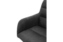 Eetkamerstoelen-Olijk Eetkamerstoel Anthracite Ravion