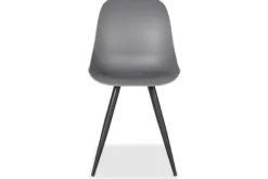 Eetkamerstoelen-Label51 Eetkamerstoel Antraciet FF-45.015 Monza