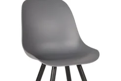 Eetkamerstoelen-Label51 Eetkamerstoel Antraciet FF-45.015 Monza