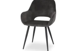 Eetkamerstoelen-Label51 Eetkamerstoel Antraciet IH-50.134 Fer
