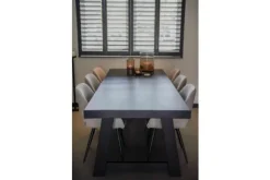 Eetkamerstoelen-Label51 Eetkamerstoel Antraciet IH-50.134 Fer