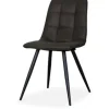 Eetkamerstoelen-Label51 Eetkamerstoel Antraciet LN-87.001 Bistro