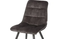 Hot Eetkamerstoel Antraciet UK-30.318 Jelt Eetkamerstoelen