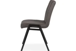 Eetkamerstoelen-Label51 Eetkamerstoel Antraciet UK-30.130 Matz