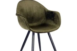 Eetkamerstoelen-Label51 Eetkamerstoel Army FF-45.034 Forli