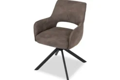 Hot Eetkamerstoel Atlanta 06 taupe Sonja Eetkamerstoelen