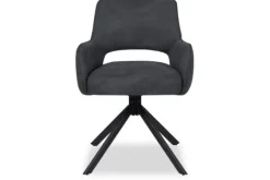 Eetkamerstoelen-Wowen Eetkamerstoel Atlanta 17 zwart Sonja