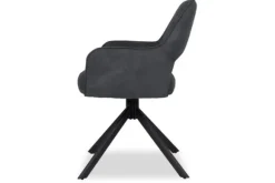 Eetkamerstoelen-Wowen Eetkamerstoel Atlanta 17 zwart Sonja