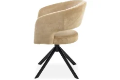 Eetkamerstoelen-SitSmart Eetkamerstoel Be Handsome Sand Ekoda