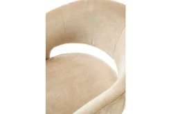 Eetkamerstoelen-SitSmart Eetkamerstoel Be Handsome Sand Ekoda