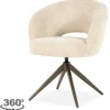 Sale Eetkamerstoel Beige 96474 Alissa Eetkamerstoelen