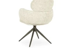 Eetkamerstoelen-Eleonora Meubelen Eetkamerstoel Beige 96502 Darcio