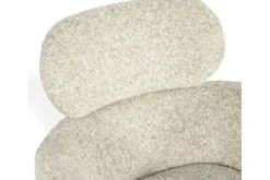 Eetkamerstoelen-Eleonora Meubelen Eetkamerstoel Beige 96502 Darcio