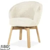 Eetkamerstoelen-Eleonora Meubelen Eetkamerstoel Beige 96466 Livia