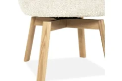 Eetkamerstoelen-Eleonora Meubelen Eetkamerstoel Beige 96466 Livia