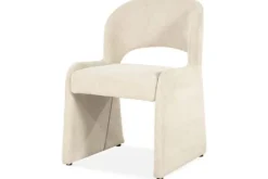 Eetkamerstoelen-Eleonora Meubelen Eetkamerstoel Beige 96432 Odette