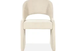 Eetkamerstoelen-Eleonora Meubelen Eetkamerstoel Beige 96432 Odette