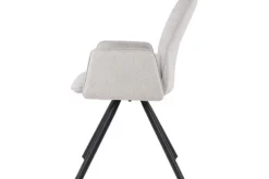 Eetkamerstoelen-Livingfurn Eetkamerstoel Beige Diana