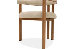 Clearance Eetkamerstoel Beige Naturel Takumi Eetkamerstoelen