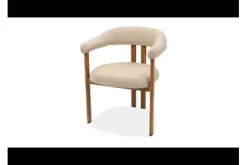 Clearance Eetkamerstoel Beige Naturel Takumi Eetkamerstoelen