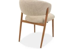 Eetkamerstoelen-Studio Japandi Eetkamerstoel Beige Naturel Asento