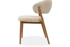 Eetkamerstoelen-Studio Japandi Eetkamerstoel Beige Naturel Asento