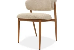 Eetkamerstoelen-Studio Japandi Eetkamerstoel Beige Naturel Asento
