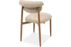 Eetkamerstoelen-Studio Japandi Eetkamerstoel Beige Naturel Kaita