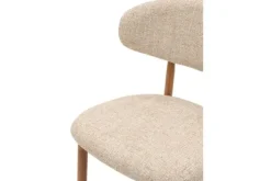 Eetkamerstoelen-Studio Japandi Eetkamerstoel Beige Naturel Kumo