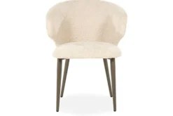 Eetkamerstoelen-Eleonora Meubelen Eetkamerstoel Beige Niata 96472 Mateo