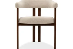 Sale Eetkamerstoel Beige Walnut Takumi Eetkamerstoelen