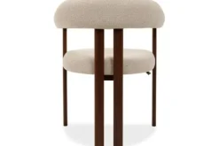 Sale Eetkamerstoel Beige Walnut Takumi Eetkamerstoelen
