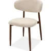 Eetkamerstoelen-Studio Japandi Eetkamerstoel Beige Walnut Kumo