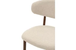 Eetkamerstoelen-Studio Japandi Eetkamerstoel Beige Walnut Kumo